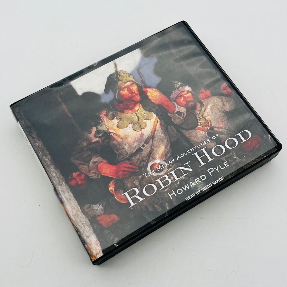 The Merry Adventures of Robin Hood Howard Pyle 8 CD Audiobook Simon Vance Tantor